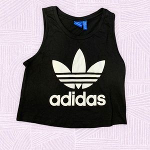 Adidas cropped tank